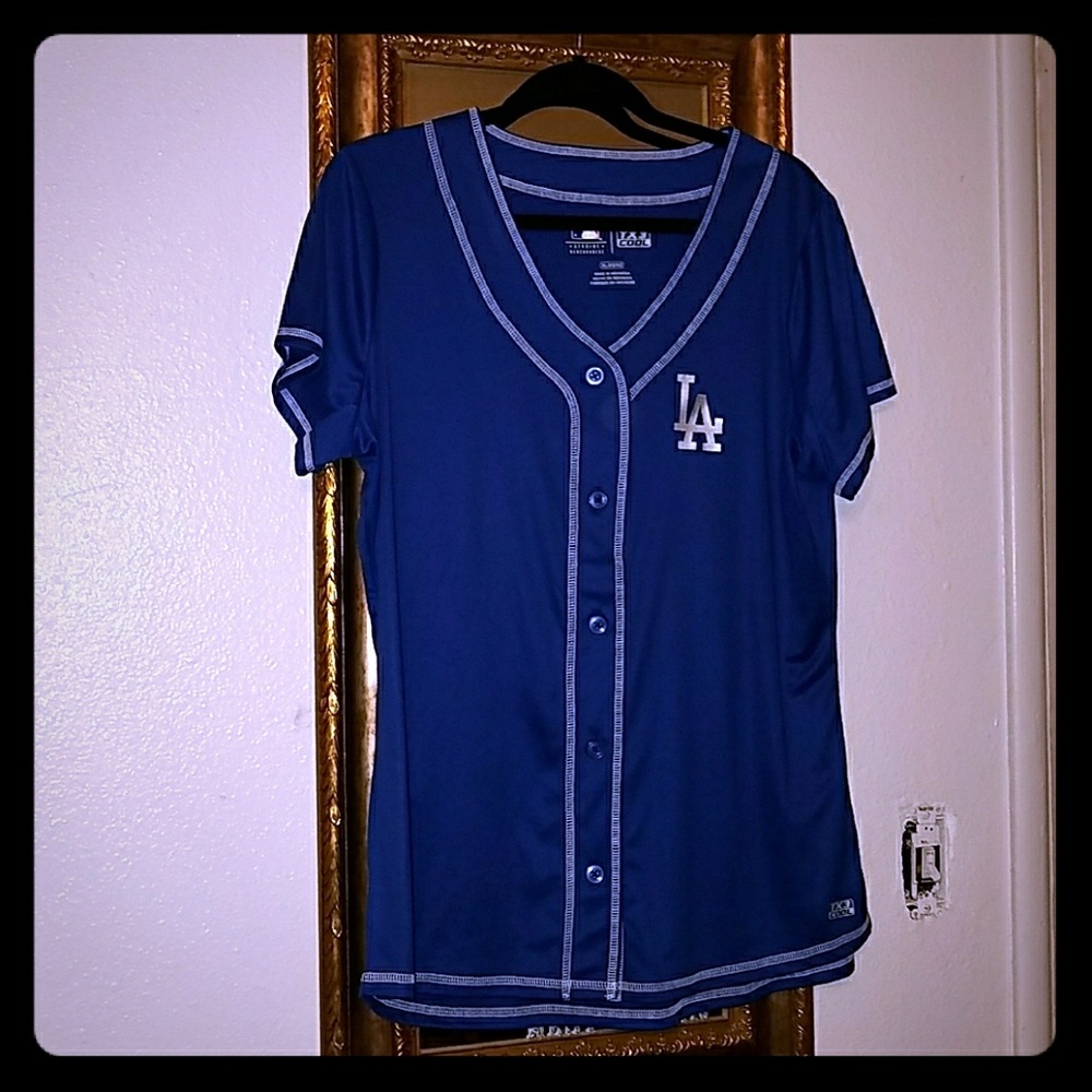 LA DODGERS BLOUSE GENUINE MERCHANDISE